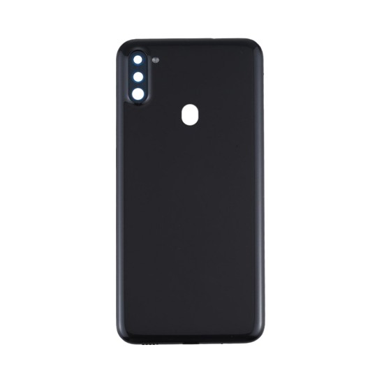 Back Cover+Camera Lens Samsung Galaxy A11/A115 Black Back Cover+Camera Lens Samsung Galaxy A11/A115 Black
